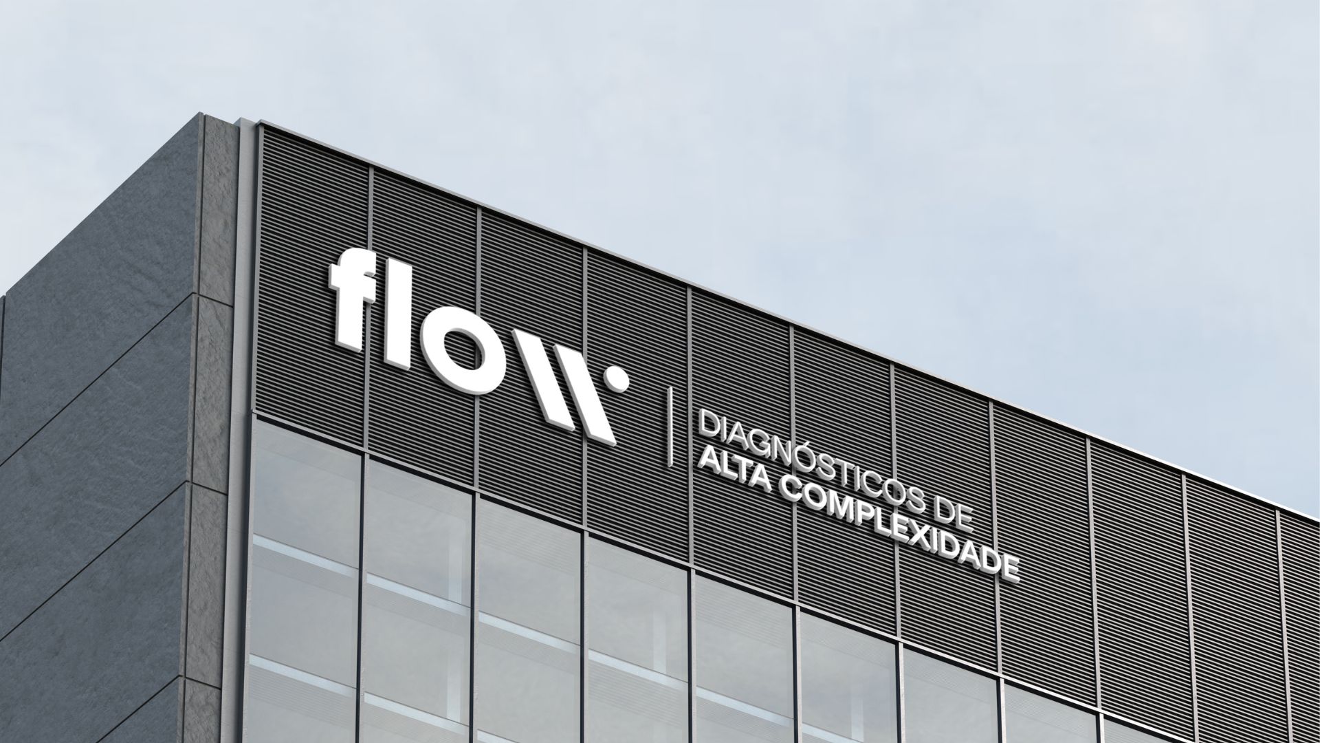 Projeto de criação para FLOW Diagnósticos Complexos. Identidade Visual, Reposicionamento e Site Institucional. São Paulo - Porto Alegre - RS.